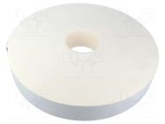 Tape: fixing; W: 50mm; L: 25m; Thk: 3mm; single sided; acrylic; white SCAPA