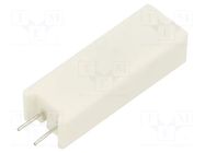 Resistor: wire-wound; cement; THT; 22Ω; 7W; ±5%; Ø0.75x5mm ROYALOHM