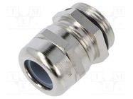 Cable gland; PG16; IP68; brass; Body plating: nickel; SKINTOP® MSR LAPP