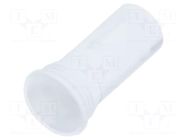 Fiber for LED; Ø5.2mm; L: 9.5mm; round; Front: flat; straight; IP68 MENTOR
