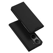 Dux Ducis Skin Pro case for Asus Zenfone 9 flip cover card wallet stand black, Dux Ducis