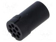 Connector: circular; contact insert; male; neutriCON; PIN: 8 NEUTRIK