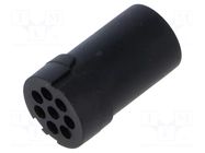 Connector: circular; contact insert; male; neutriCON; PIN: 8 NEUTRIK
