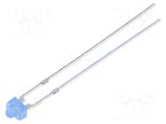 LED; blue; 1.8mm; blinking; 150÷220mcd; 30°; 3÷5VDC; 20mA OPTOSUPPLY