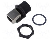 For panel mounting,front side nut AMPHENOL LTW