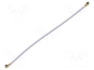 Cable; Colour: grey; Len: 0.1m; Wire dia: 35mm; Type: angled HIROSE