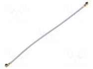 Cable; Colour: grey; Len: 0.1m; Wire dia: 35mm; Type: angled HIROSE