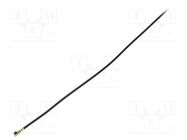 Cable; U.FL female,both sides; 0.5m; Type: angled HIROSE