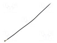 Cable; Colour: black; Len: 0.5m; Wire dia: 35mm; Type: angled HIROSE