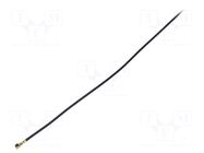 Cable; Colour: black; Len: 0.5m; Wire dia: 35mm; Type: angled HIROSE