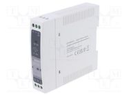 Power supply: switched-mode; for DIN rail; 20W; 12VDC; 1.67A; 80% YINGJIAO