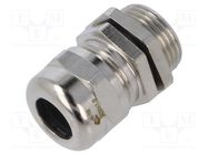 Cable gland; with long thread; M20; 1.5; IP68; brass; Entrelec TE Connectivity