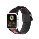 Dux Ducis Strap (Outdoor Version) Apple Watch Ultra Strap, SE, 9, 8, 7, 6, 5, 4, 3, 2, 1 (49, 45, 44, 42 mm) Nylon Band Bracelet Black and Red, Dux Ducis