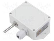 Converter: temperature; 12÷32VDC; OUT 1: 4÷20mA; 112x62x32mm; IP65 HOTCOLD