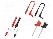 Test leads; red and black ELECTRO-PJP