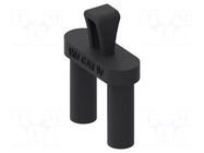 Adapter; black; 36A; Type: insulated; 38.3mm; 1kV ELECTRO-PJP