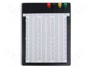 Board: universal; prototyping,solderless; W: 175mm; L: 230mm; 1.5A ELECTRO-PJP