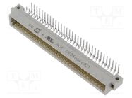 Connector: DIN 41612; socket; type C; male; PIN: 64; a+c; THT; 2A HARTING