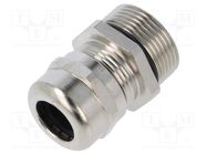 Cable gland; without nut,with long thread; M25; IP68; brass TE Connectivity