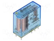 Relay: electromagnetic; SPDT; Ucoil: 24VDC; 16A; 16A/250VAC; 40.61 FINDER