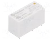 Relay: electromagnetic; Ucoil: 12VDC; Icontacts max: 15A; 8A/24VDC FINDER