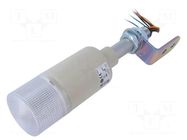 Signalling column; red; LED; 220÷240VAC; Sound level: 85dB; IP23 SCHNEIDER ELECTRIC
