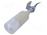 Signalling column; red; LED; 220÷240VAC; Sound level: 85dB; 60mm SCHNEIDER ELECTRIC