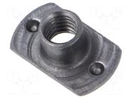 Nut; M6; 1; steel; Plating: without coating; BN 194 BOSSARD