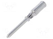 Contact; male; copper alloy; silver plated; 1.5mm2; 16AWG; crimped ILME