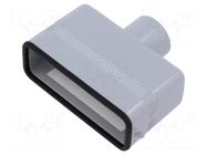 Enclosure for connectors: HDC; size 66.16; for cable; for latch ILME