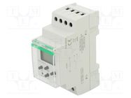 Programmable time switch; Range: 1 year; SPDT; 24÷264VAC; PIN: 6 F&F