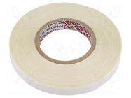 Tape: fixing; W: 19mm; L: 50m; Thk: 0.175mm; colourless; polyacrylic PPI
