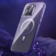 Kingxbar PQY Ice Crystal Series magnetic case for iPhone 14 MagSafe silver, Kingxbar