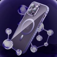 Kingxbar PQY Ice Crystal Series magnetic case for iPhone 14 MagSafe silver, Kingxbar