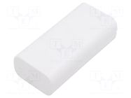 Enclosure: multipurpose; X: 40mm; Y: 83mm; Z: 24mm; ABS; white SUPERTRONIC