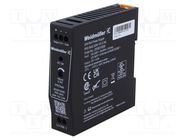Power supply: switched-mode; for DIN rail; 30W; 12VDC; 2.6A; OUT: 1 WEIDMÜLLER