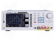 Impedance analyzer; Meas.accur: ±0.08%; LCD TFT 7"; 6 digits MICROTEST