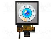 Display: TFT; 4"; 480x480; Illumin: LED; Dim: 78.8x82.95x7.17mm; RGB RAYSTAR OPTRONICS