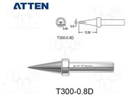 Tip; chisel; 0.8mm; for  soldering iron ATTEN