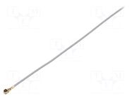 Cable; Colour: white; Len: 0.5m; Wire dia: 28.7mm; Type: angled HIROSE