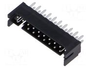 Connector: PCB-cable/PCB; socket; male; PIN: 20; SignalBee; THT HIROSE