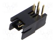 Socket; PCB-cable/PCB; male; DF11; 2mm; PIN: 4; THT; on PCBs HIROSE