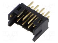 Connector: PCB-cable/PCB; socket; male; PIN: 8; SignalBee; straight HIROSE