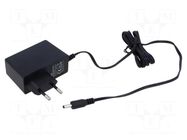 Power supply: switching; mains,plug-in; 12VDC; 2A; 24W; 86.5% ESPE