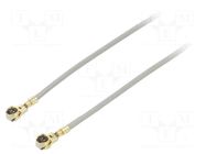 Cable; Colour: grey; Len: 0.4m; Wire dia: 28.7mm; Type: angled HIROSE