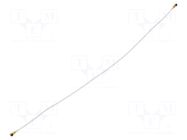 Cable; Colour: white; Len: 0.2m; Wire dia: 28.7mm; Type: angled HIROSE