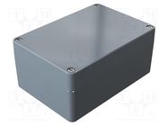 Enclosure: multipurpose; X: 140mm; Y: 200mm; Z: 91mm; aluminium; IP66 ROSE