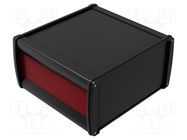 Enclosure: with panel; NoVoTronic; X: 233mm; Y: 121mm; Z: 240mm; IP65 ROSE