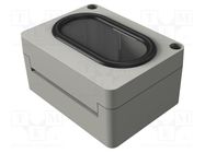 Enclosure: multipurpose; X: 150mm; Y: 200mm; Z: 100mm; Mini-Polyglas ROSE