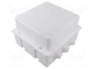 Enclosure: junction box; X: 170mm; Y: 190mm; Z: 120mm; wall mount JONEX